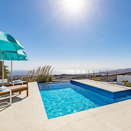 "New" Deluxe Designer Villa Infinity, With Panoramic Sea Views,Own Exclusive Heated Private Pool, Subtropical Gardens ติอาส ภายนอก รูปภาพ