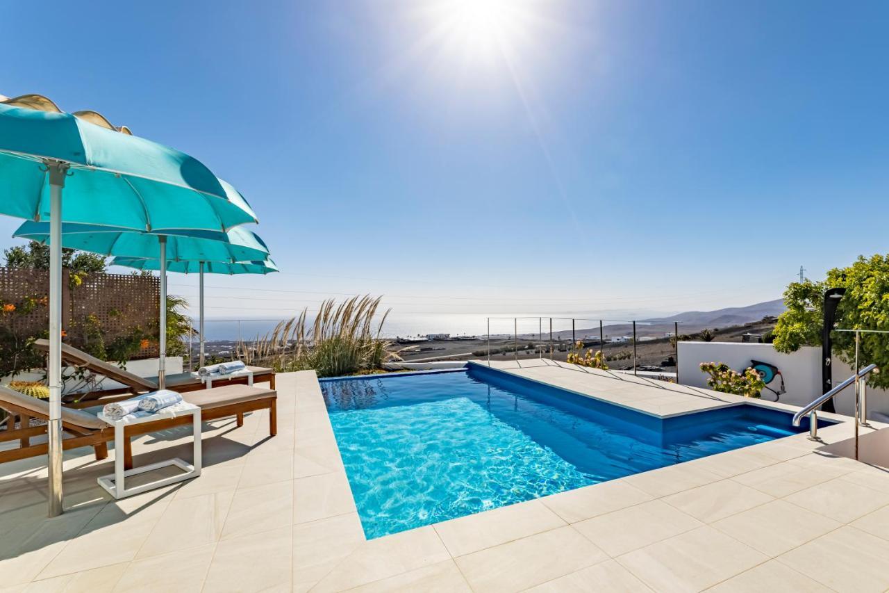 "New" Deluxe Designer Villa Infinity, With Panoramic Sea Views,Own Exclusive Heated Private Pool, Subtropical Gardens ติอาส ภายนอก รูปภาพ